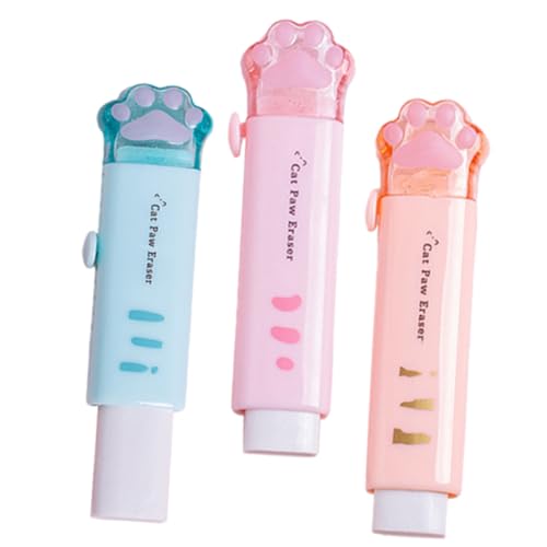 Holibanna 3Stücke Kawaii Radiergummis Einziehbare Katzenpfoten Radiergummis für Schule und Büro Niedliches Design Langlebig und Praktisch Perfektes für Katzenliebhaber Holibanna 3Stücke Kawaii Radiergummis Einziehbare Katzenpfoten Radiergummis für Schule und Büro Niedliches Design Langlebig und Praktisch Perfektes für Katzenliebhaber von Holibanna