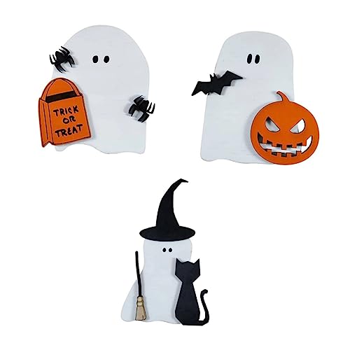 Holibanna 3Stücke Teiliges Halloween Geisterdekor Dekorative Tischaufsätze Für Halloween Geistertisch Mittelstücke Raumdekoration Für Gruselige Feiern Und Partys Holibanna 3Stücke Teiliges Halloween Geisterdekor Dekorative Tischaufsätze Für Halloween Geistertisch Mittelstücke Raumdekoration Für Gruselige Feiern Und Partys von Holibanna