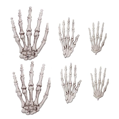 Holibanna 3paare Halloween Skeletthand Deko Gruselige Ornamente Für Geisterhäuser Party-Dekoration Originelle Halloween-schmuckstücke Vielseitige Verwendung Für Feiern Und Anlässe Holibanna 3paare Halloween Skeletthand Deko Gruselige Ornamente Für Geisterhäuser Party-Dekoration Originelle Halloween-schmuckstücke Vielseitige Verwendung Für Feiern Und Anlässe von Holibanna
