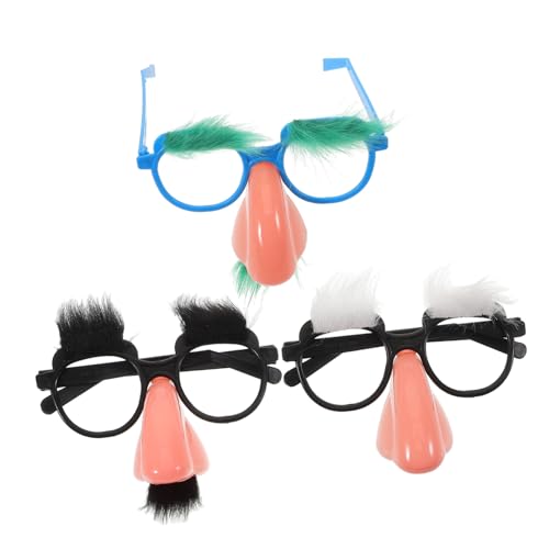 Holibanna Brille mit Künstlichen Haaren Schnurrbart und Augenbrauen Originelle Partybrille Als Requisite für Fotoautomaten Holibanna Brille mit Künstlichen Haaren Schnurrbart und Augenbrauen Originelle Partybrille Als Requisite für Fotoautomaten von Holibanna