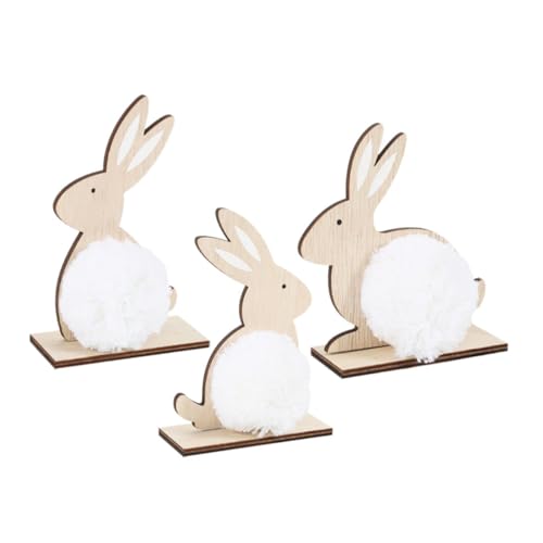 Holibanna 3stücke Teiliges Holz-osterhasen Deko Für Tisch Und Fenster Niedliche Osterdekoration Für Fröhliche Feiertagsatmosphäre Für Zuhause Und Festlichkeiten Holibanna 3stücke Teiliges Holz-osterhasen Deko Für Tisch Und Fenster Niedliche Osterdekoration Für Fröhliche Feiertagsatmosphäre Für Zuhause Und Festlichkeiten von Holibanna