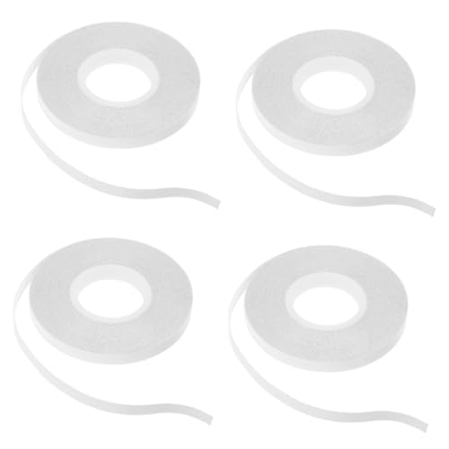 Holibanna 4 Rollen Wasserlösliches doppelseitiges Klebeband einseitig dünn Streifen Tack Heften groß Nähband temporäres Fixierband Heftband für Klebeband abwaschen Saumband pva Weiß Holibanna 4 Rollen Wasserlösliches doppelseitiges Klebeband einseitig dünn Streifen Tack Heften groß Nähband temporäres Fixierband Heftband für Klebeband abwaschen Saumband pva Weiß von Holibanna