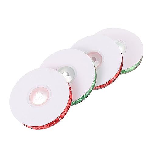 Holibanna 4 Rollen Weihnachtsband mit Schneeflocken Bunte Geschenkband Hochwertigem Satin Festliches Dekoband für Geschenkverpackung Haar Schleifen und DIY Weihnachtsdeko Holibanna 4 Rollen Weihnachtsband mit Schneeflocken Bunte Geschenkband Hochwertigem Satin Festliches Dekoband für Geschenkverpackung Haar Schleifen und DIY Weihnachtsdeko von Holibanna