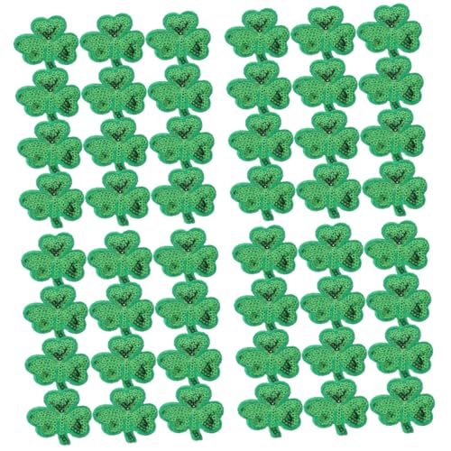 Holibanna 4 Sätze Kleeblatt-klebeband Abzeichen Annähen Nähwerkzeug Hutflecken Kleiderapplikation Kleiderflicken Für Löcher Kleine Kleiderflicken Green Schmelzklebefolie 12 Stück * 4 Holibanna 4 Sätze Kleeblatt-klebeband Abzeichen Annähen Nähwerkzeug Hutflecken Kleiderapplikation Kleiderflicken Für Löcher Kleine Kleiderflicken Green Schmelzklebefolie 12 Stück * 4 von Holibanna
