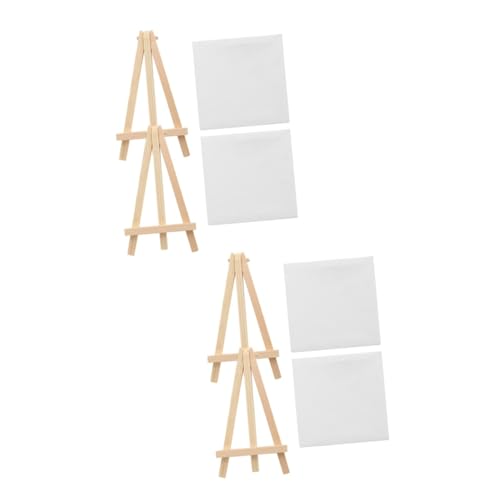 Holibanna 4 Sätze Ölmaler Bartentafel Trailset Miniatur-Kunststaffelei Staffeleiständer zum Malen Malstaffelei dreieckiger Lackierständer zarte Staffelei Vlies Weiß Holibanna 4 Sätze Ölmaler Bartentafel Trailset Miniatur-Kunststaffelei Staffeleiständer zum Malen Malstaffelei dreieckiger Lackierständer zarte Staffelei Vlies Weiß von Holibanna