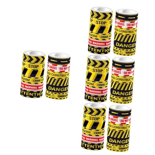 Holibanna 4 Sätze Warn Slogan Washi Tape Set Selbstklebendes Diy Klebeband Für Scrapbooking Dekoration Von Notizbüchern Karten Und Mehr Für Bastelprojekte Und Anwendungen 12 Rollen * 4 von Holibanna