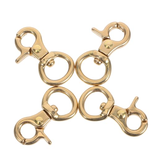 Holibanna 4 Stück Karabinerverschlüsse Für Schmuck Schlüsselanhänger Drehverschlusshaken DIY Klauenverschlüsse Karabinerhaken Karabiner Federverschluss Karabinerhaken Karabinerverschluss Holibanna 4 Stück Karabinerverschlüsse Für Schmuck Schlüsselanhänger Drehverschlusshaken DIY Klauenverschlüsse Karabinerhaken Karabiner Federverschluss Karabinerhaken Karabinerverschluss von Holibanna