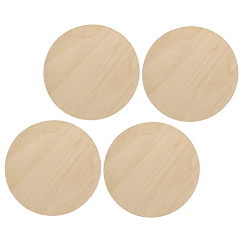 Holibanna 4 Stück Runde Holzscheiben für Bastelprojekte Unbehandelte Holzplatten DIY Holzdiscs für Kreative Handarbeiten Durchmesser für Türanhänger und Dekorationen Holibanna 4 Stück Runde Holzscheiben für Bastelprojekte Unbehandelte Holzplatten DIY Holzdiscs für Kreative Handarbeiten Durchmesser für Türanhänger und Dekorationen von Holibanna
