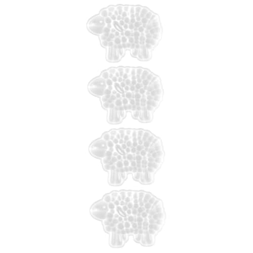 Holibanna 4 Stück Silikon Schaf Gießform Diy Silikonform für Detailreiche Schaf Dekorationen Langlebig Einfach zu Entformen Waschbar und Wiederverwendbar für Bastelprojekte und Holibanna 4 Stück Silikon Schaf Gießform Diy Silikonform für Detailreiche Schaf Dekorationen Langlebig Einfach zu Entformen Waschbar und Wiederverwendbar für Bastelprojekte und von Holibanna