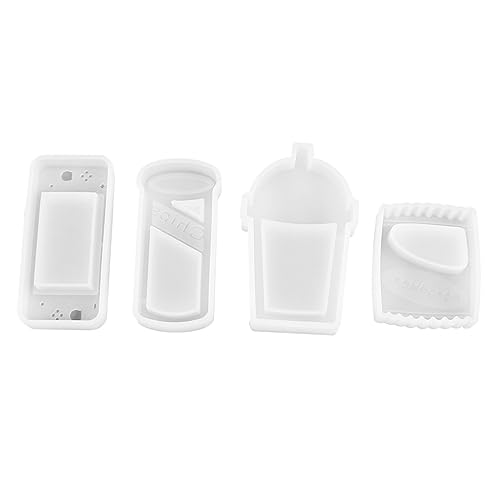 Holibanna 4 Stück Silikonformen für Diy Quicksand Candy Cookie Getränkeflasche Kreative Epoxidharz Gießform für Anhänger Dekorationen und Spielgeräte von Holibanna