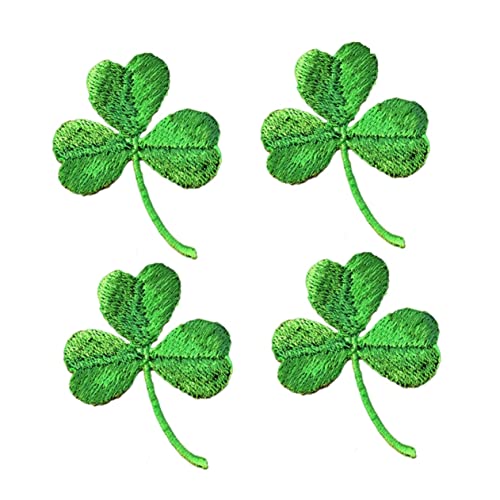 Holibanna 4 Stück Teiliges Bestickte Vierblättrige Kleeblatt Applikationen zum Aufbügeln und Nähen Grüne DIY Patches für Kleidung Hüte Taschen Hautfreundlich und Langlebig Holibanna 4 Stück Teiliges Bestickte Vierblättrige Kleeblatt Applikationen zum Aufbügeln und Nähen Grüne DIY Patches für Kleidung Hüte Taschen Hautfreundlich und Langlebig von Holibanna