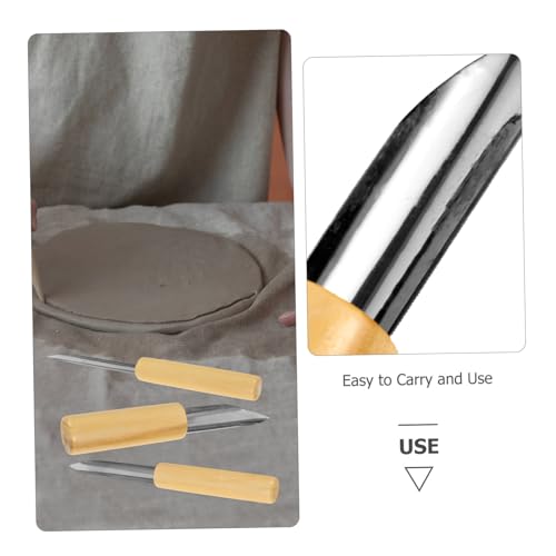 Holibanna 4 Stück Teiliges Halbrundes Tonlochstanzer Leichtes Modellierwerkzeug für Töpfern und Basteln Kompakt Handlich Sicher für DIY Skulpturen und Kreisformen Holibanna 4 Stück Teiliges Halbrundes Tonlochstanzer Leichtes Modellierwerkzeug für Töpfern und Basteln Kompakt Handlich Sicher für DIY Skulpturen und Kreisformen von Holibanna