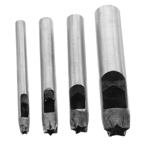 Holibanna 4 Stück Teiliges Lederlocher Set Stahl Hochwertiges Lochwerkzeug für Gürteldesigns Verschiedene für Präzises Arbeiten Lederverarbeitung Holibanna 4 Stück Teiliges Lederlocher Set Stahl Hochwertiges Lochwerkzeug für Gürteldesigns Verschiedene für Präzises Arbeiten Lederverarbeitung von Holibanna
