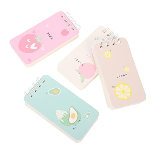 Holibanna 4 Stück Teiliges Mini Frucht Notizblöcke Leere Schreibpads für Praktische Zeichenblätter für Büro Schule und Kreative Aktivitäten Holibanna 4 Stück Teiliges Mini Frucht Notizblöcke Leere Schreibpads für Praktische Zeichenblätter für Büro Schule und Kreative Aktivitäten von Holibanna
