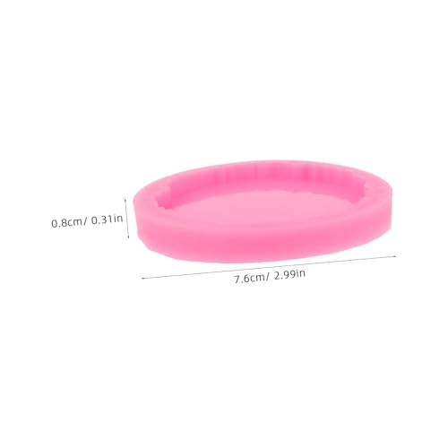 Holibanna 4 Stück Teiliges Rundes Silikon-resin-formset für Untersetzer Langlebige Epoxidharz-gießform in Rosa Wiederverwendbar für Diy-tischdekoration und Geschenkideen Holibanna 4 Stück Teiliges Rundes Silikon-resin-formset für Untersetzer Langlebige Epoxidharz-gießform in Rosa Wiederverwendbar für Diy-tischdekoration und Geschenkideen von Holibanna