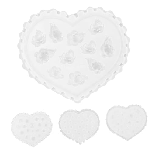 Holibanna 4 Stück Teiliges Silikon nagelformenset Blumenmotive Flexibel Wiederverwendbar für DIY Nail Art Resin Epoxidharz Schmuckherstellung Maniküre Zubehör Holibanna 4 Stück Teiliges Silikon nagelformenset Blumenmotive Flexibel Wiederverwendbar für DIY Nail Art Resin Epoxidharz Schmuckherstellung Maniküre Zubehör von Holibanna