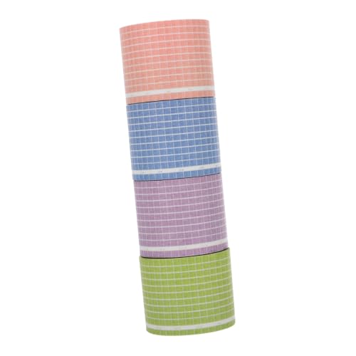 Holibanna 4 Stück Washi Tape Breit Quadratisches Muster Dekoratives Klebeband für DIY Scrapbooking Tagebuch Handbuch Bastelprojekte Bunte Papierstreifen Zufällige Farbe Zufällige Farbe Holibanna 4 Stück Washi Tape Breit Quadratisches Muster Dekoratives Klebeband für DIY Scrapbooking Tagebuch Handbuch Bastelprojekte Bunte Papierstreifen Zufällige Farbe Zufällige Farbe von Holibanna