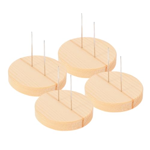 Holibanna 4 Stück Wollsackständer Zahlen gehäkelte Puppe Tischplatte Gestell Sammlerstück Filzständer Puppenständer Filzstand für Puppen Filz Puppen Halter Häkelständer Nadelbasis Holz Khaki Holibanna 4 Stück Wollsackständer Zahlen gehäkelte Puppe Tischplatte Gestell Sammlerstück Filzständer Puppenständer Filzstand für Puppen Filz Puppen Halter Häkelständer Nadelbasis Holz Khaki von Holibanna