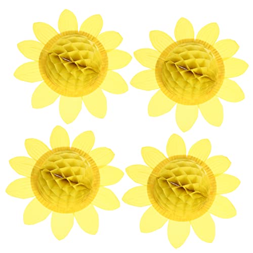 Holibanna 4 Stück handgemachte der Sonnenblume erdbeerkuchen dekorationen Girlanden hawaii party dekoration Sonnenblumen Dekoration Papier-Sonnenblumen-Ornament Hawaii-Party-Requisiten Holibanna 4 Stück handgemachte der Sonnenblume erdbeerkuchen dekorationen Girlanden hawaii party dekoration Sonnenblumen Dekoration Papier-Sonnenblumen-Ornament Hawaii-Party-Requisiten von Holibanna