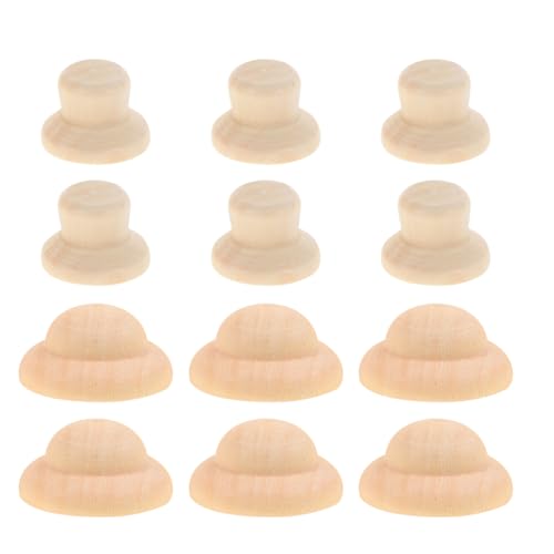 Holibanna 40 Stück DIY Holzpuppen Hüte Unlackierte Holzfiguren Hüte für Bastelideen Kreative Holz Deko für Malen und Handwerk für Klassenzimmer und Freizeitgestaltung Holibanna 40 Stück DIY Holzpuppen Hüte Unlackierte Holzfiguren Hüte für Bastelideen Kreative Holz Deko für Malen und Handwerk für Klassenzimmer und Freizeitgestaltung von Holibanna