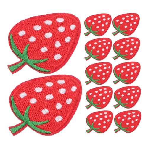Holibanna 40 Stück Erdbeer Aufnäher zum Aufbügeln Bestickte Rote Applikationen aus Stabilem Strapazierfähige DIY Patches für Kleidung Jeans Rucksäcke Schuhe Hüte und Heimtextilien Holibanna 40 Stück Erdbeer Aufnäher zum Aufbügeln Bestickte Rote Applikationen aus Stabilem Strapazierfähige DIY Patches für Kleidung Jeans Rucksäcke Schuhe Hüte und Heimtextilien von Holibanna