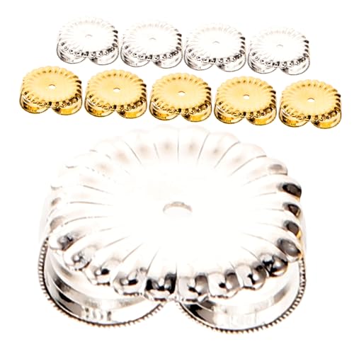 Holibanna 40 Stück Teiliges Ohrstecker Hinterteile aus Silber und Goldfarben Hypoallergene Ohrring Verschlüsse Robust und Flexibel für Frauen DIY Schmuckherstellung und Ersatz Holibanna 40 Stück Teiliges Ohrstecker Hinterteile aus Silber und Goldfarben Hypoallergene Ohrring Verschlüsse Robust und Flexibel für Frauen DIY Schmuckherstellung und Ersatz von Holibanna