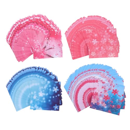 Holibanna 400 Blatt Origami Papier Quadratische Bastelpapier für Diy Projekte Doppelseitig Bunt für Kindergarten und Zuhause Scrapbooking und Handarbeiten Holibanna 400 Blatt Origami Papier Quadratische Bastelpapier für Diy Projekte Doppelseitig Bunt für Kindergarten und Zuhause Scrapbooking und Handarbeiten von Holibanna