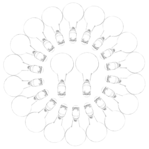 Holibanna 400 Stück Transparente Schmuckanhänger Bails für DIY Schmuckherstellung Kleine Runde Anhängerclips Vielseitig Verwendbar für Ohrringe und Ketten Langlebig und Wiederverwendbar Holibanna 400 Stück Transparente Schmuckanhänger Bails für DIY Schmuckherstellung Kleine Runde Anhängerclips Vielseitig Verwendbar für Ohrringe und Ketten Langlebig und Wiederverwendbar von Holibanna