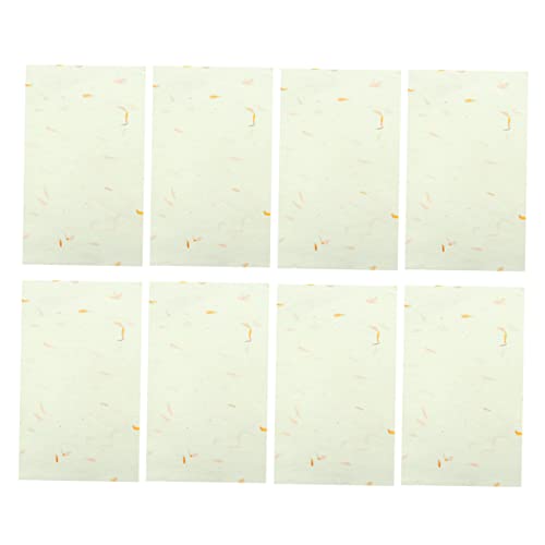 Holibanna 40Blatt Elegant Xuan Papier für Kalligraphie Reispapier für Tuschmalerei Übungspapier Hohe Wasseraufnahme und Tintendiffusion für Schule und Zuhause von Holibanna