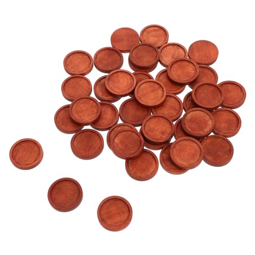 Holibanna 40Stücke Holzrunde Tabletts Retro Anhänger Basis für Schmuck Bastelbedarf Außendurchmesser Innendurchmesser für DIY Projekte und Holibanna 40Stücke Holzrunde Tabletts Retro Anhänger Basis für Schmuck Bastelbedarf Außendurchmesser Innendurchmesser für DIY Projekte und von Holibanna