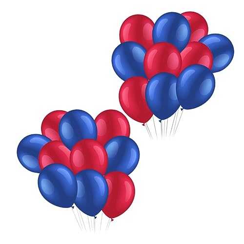 Holibanna 40Stücke Latexballons Für Partys Dekorative Ballons Für Unabhängigkeitstag Geburtstagsfeiern Und Rote Tiefblaue Holibanna 40Stücke Latexballons Für Partys Dekorative Ballons Für Unabhängigkeitstag Geburtstagsfeiern Und Rote Tiefblaue von Holibanna