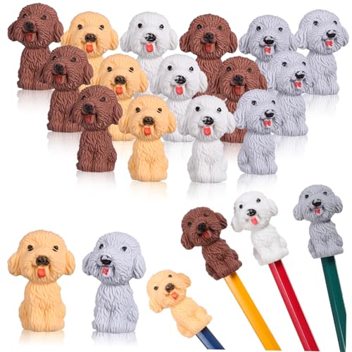 Holibanna 40Stücke Mini Radiergummi Oberteile Niedliche Radiergummis Für Schule Büro Und Mitgebsel Für Kindergeburtstage von Holibanna