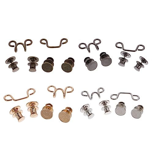 Holibanna 4Sätze Verstellbares Hosenknopf Set Pack Jeans Taillenschnallen Erweiterung Rutschfeste Hosenknöpfe für Größenanpassung Langlebige Hose Zubehör für DIY Projekte Holibanna 4Sätze Verstellbares Hosenknopf Set Pack Jeans Taillenschnallen Erweiterung Rutschfeste Hosenknöpfe für Größenanpassung Langlebige Hose Zubehör für DIY Projekte von Holibanna