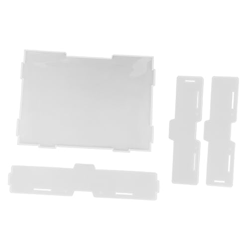 Holibanna 4Stücke DIY Silikonformen für Lagerregale Handgemachte Gießformen für Epoxidharz zum Erstellen von Ordnerständern und Aufbewahrungsboxen Einfach zu Bedienen von Holibanna