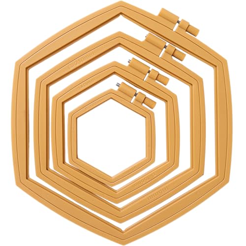 Holibanna 4Stücke Kreuzstich Stickrahmen Set Teilig Verstellbare Runde Stickrahmen Robustem für Handarbeiten Quilten und DIY Dekorationen für Anfänger Holibanna 4Stücke Kreuzstich Stickrahmen Set Teilig Verstellbare Runde Stickrahmen Robustem für Handarbeiten Quilten und DIY Dekorationen für Anfänger von Holibanna