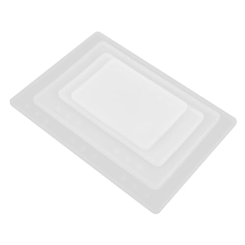 Holibanna 4Stücke Notizbuch Silikonform Teiliges DIY Epoxidharz Gießform für Handgemachte mit Verzierungsoptionen Wie Glitzer und Blumen von Holibanna