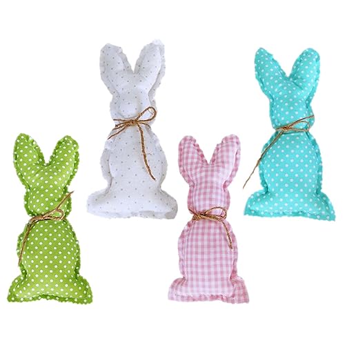 Holibanna 4er Satz Kaninchen-Foto-Requisiten Party-Hasen-Ornament Osterfest-Kaninchen-Dekoration Schaufenster-Kaninchen-Dekoration Stoffhasen-Dekoration Holibanna 4er Satz Kaninchen-Foto-Requisiten Party-Hasen-Ornament Osterfest-Kaninchen-Dekoration Schaufenster-Kaninchen-Dekoration Stoffhasen-Dekoration von Holibanna