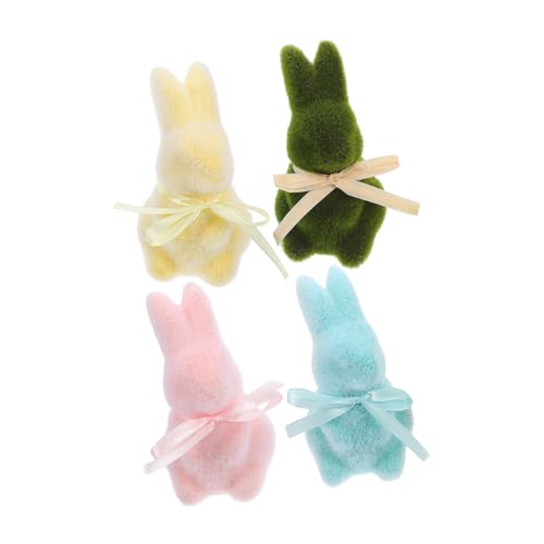 Holibanna 4stücke Niedliche Osterhasen Figuren Moos Miniatur Kaninchen Deko Für Tisch Und Garten Farblich Sortiert Osterdekoration Für Wohnräume Und Schlafzimmer Holibanna 4stücke Niedliche Osterhasen Figuren Moos Miniatur Kaninchen Deko Für Tisch Und Garten Farblich Sortiert Osterdekoration Für Wohnräume Und Schlafzimmer von Holibanna