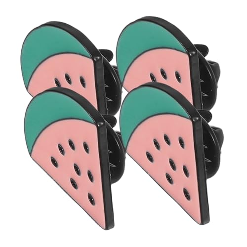 Holibanna 4pcs Wassermelon Brosche Stiftabzeichen Für Frauen Brosche Sommerparty Accessoire Süße Obst -revers -stecknadel Für Bekleidungssäcke Und Schal -kragen Clip von Holibanna