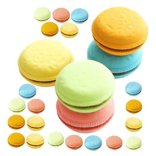 Holibanna 5 Boxen Macaron Radiergummis Mini Radierer Kleine Süße Radiergummis für Schule Malen und Kindergeburtstag Mitgebsel Jungen Mädchen von Holibanna