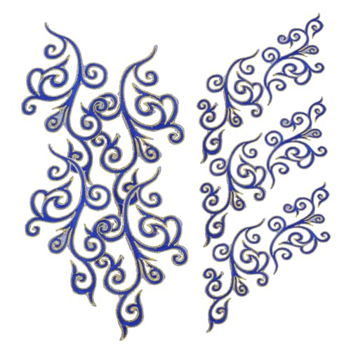 Holibanna 5 Paare Aufnäher mit Wolkenrolle als Stickerei Aufnäher für Kleidung nähen bestickt sticken Eisen auf Patches Stickerei Applikation traditionelle Stickapplikation Polyester Holibanna 5 Paare Aufnäher mit Wolkenrolle als Stickerei Aufnäher für Kleidung nähen bestickt sticken Eisen auf Patches Stickerei Applikation traditionelle Stickapplikation Polyester von Holibanna