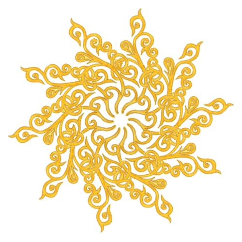 Holibanna 5 Paare Gestickter Stoffaufnäher Aufnäher Mit Blumenstickerei Stickerei-blumenapplikation Blumenflicken Zum Aufbügeln Stickerei-patch-blumen Blume Patches Zum Aufnähen Nylon Yellow von Holibanna