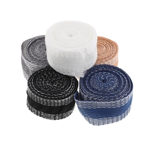 Holibanna 5 Rollen Selbstklebendes Hosen Saumband Dunkel Weißlich Beige Blau Zum Aufbügeln Ohne Nähen Für Jeans Hosenbein Kürzen Schnelle Saum Anpassung Komfortable Passform von Holibanna