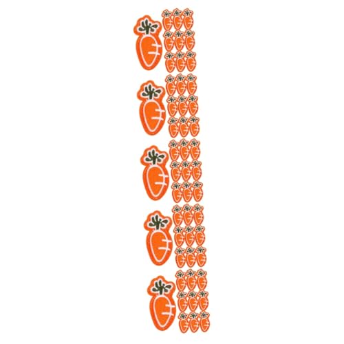 Holibanna 5 Sätze Abriebfeste Fellflecken Gemüse Stoff Für Karikatur Lustig Kleider Dekorative Eisenflecken Mantelflicken Cartoon-kleidungsflecken Dekorative Fellflecken Vlies 10 Stück * 5 von Holibanna