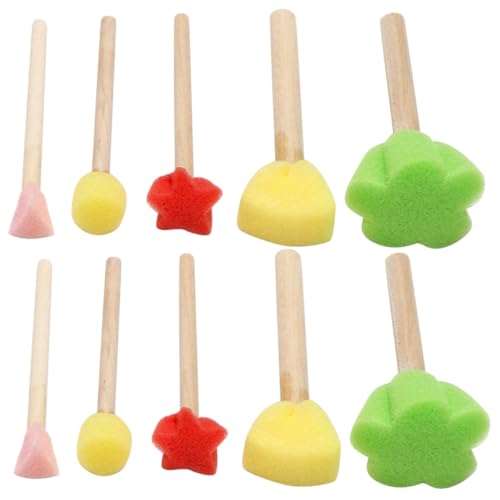 Holibanna 5 Sätze Schwamm Pinsel mit Holzgriff Teiliges Malpinsel Set Runde Schwamm Pinsel für DIY Zeichnung Waschbare Vielseitige Bastelwerkzeuge für Mädchen Jungen Zufällige Farbe Holibanna 5 Sätze Schwamm Pinsel mit Holzgriff Teiliges Malpinsel Set Runde Schwamm Pinsel für DIY Zeichnung Waschbare Vielseitige Bastelwerkzeuge für Mädchen Jungen Zufällige Farbe von Holibanna