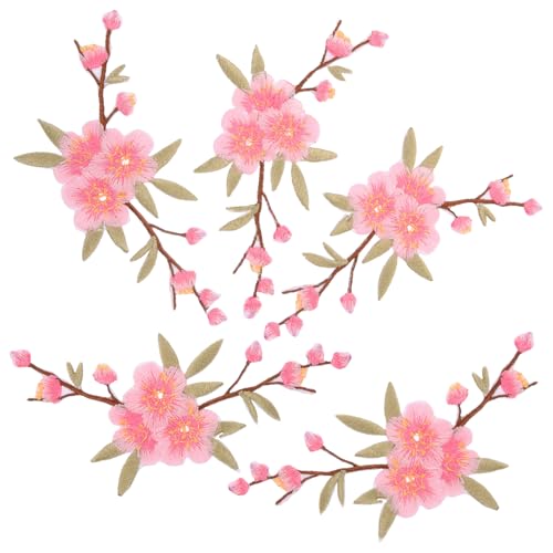 Holibanna 5 Stück Bestickte Blumen Bügelbilder Patches für Kleidung Reparatur Strapazierfähige Applikationen zum Aufnähen Jacken Jeans Rucksäcke Dekorative Stoffflicken Holibanna 5 Stück Bestickte Blumen Bügelbilder Patches für Kleidung Reparatur Strapazierfähige Applikationen zum Aufnähen Jacken Jeans Rucksäcke Dekorative Stoffflicken von Holibanna