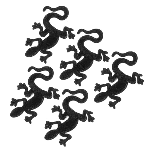 Holibanna 5 Stück Gecko Muster Stoffaufnäher Teiliges Aufbügelbare Bekleidungs Patches Vielseitige Applikationen für Kleidung und Accessoires für Hüte Shirts und Taschen Holibanna 5 Stück Gecko Muster Stoffaufnäher Teiliges Aufbügelbare Bekleidungs Patches Vielseitige Applikationen für Kleidung und Accessoires für Hüte Shirts und Taschen von Holibanna