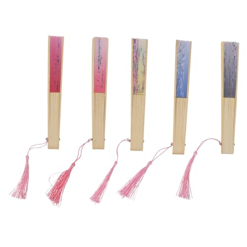 Holibanna 5 Stück Japanische Fächer mit Blumenmuster Faltfächer für Dekoration und Tanzpartys Vintage Stil mit Klassischer Quaste Zufällige Designs für Hochzeiten und Sommerfeiern Holibanna 5 Stück Japanische Fächer mit Blumenmuster Faltfächer für Dekoration und Tanzpartys Vintage Stil mit Klassischer Quaste Zufällige Designs für Hochzeiten und Sommerfeiern von Holibanna