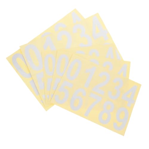 Holibanna 5 Stück Reflektierende Nummernaufkleber Reflektierende Zahlenaufkleber Postfach Briefe Mailbox-postnummern Mailboxnummern Adresszeichen Pvc Selbstklebend Silver Holibanna 5 Stück Reflektierende Nummernaufkleber Reflektierende Zahlenaufkleber Postfach Briefe Mailbox-postnummern Mailboxnummern Adresszeichen Pvc Selbstklebend Silver von Holibanna