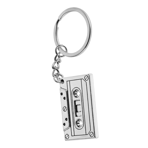 Holibanna 5 Stück Retro Cassette Schlüsselanhänger Vintage Alloy Anhänger im Stil Langlebig und Tragbar Modisches Accessoire für Damen und Partys Holibanna 5 Stück Retro Cassette Schlüsselanhänger Vintage Alloy Anhänger im Stil Langlebig und Tragbar Modisches Accessoire für Damen und Partys von Holibanna